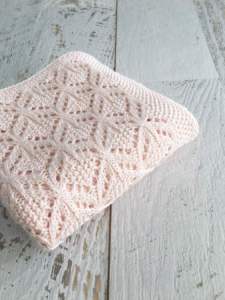 Peonie crochet heirloom blanket